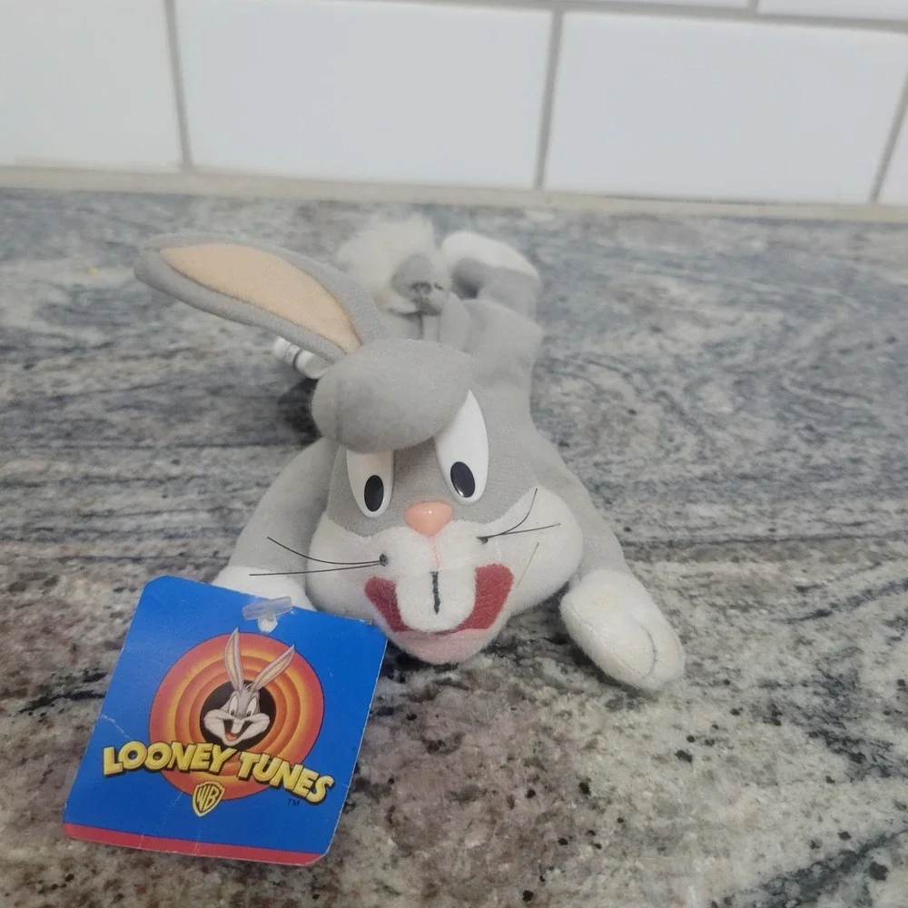 1997 Bugs Bunny Beanie Plush - Has Tags - 8 Inch